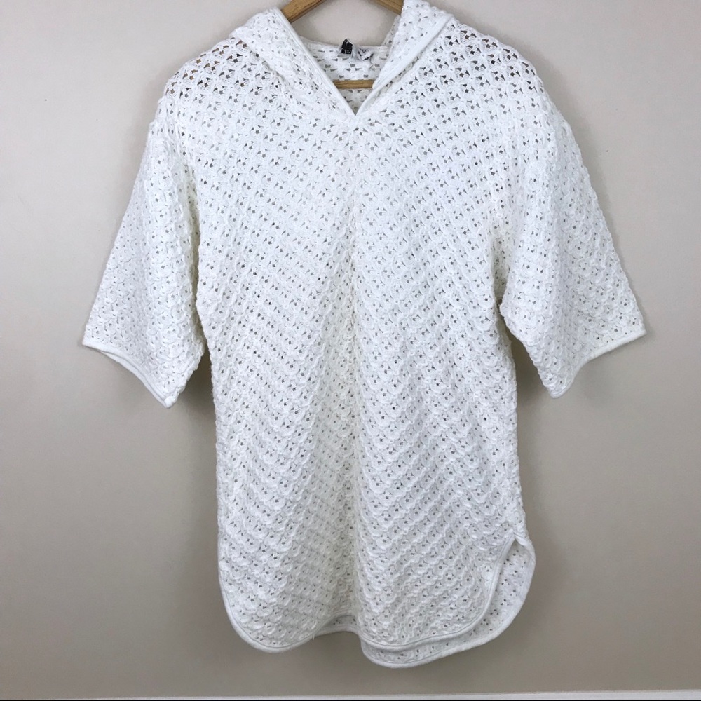 Christian Dior Vintage Crochet Loungewear Hoodie